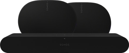 Sonos Ray Zwart + 2x Era 300 Zwart Main Image