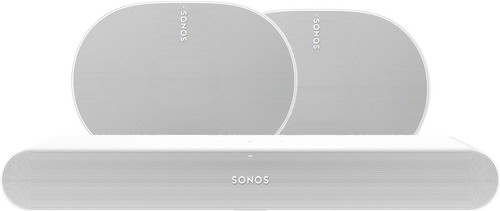 Sonos Ray Wit + 2x Era 300 Wit Main Image