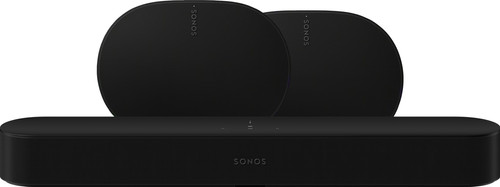 Sonos Beam Gen2 Zwart + 2x Era 300 Zwart Main Image