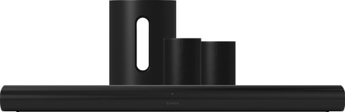 Sonos Arc Zwart + 2x Era 100 Zwart + Sub Mini Zwart Main Image