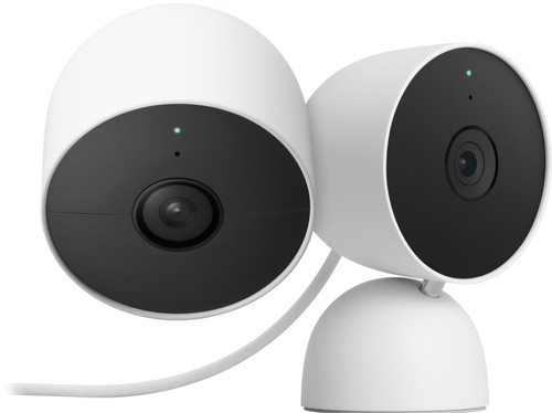 Google Nest Cam + Nest Cam Indoor Wired Main Image