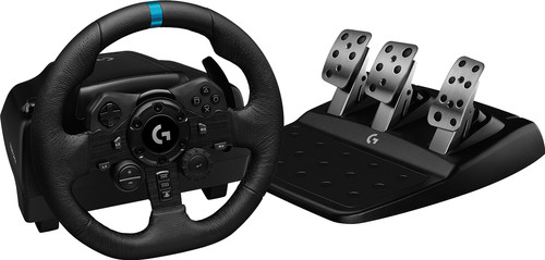 Logitech G923 TRUEFORCE - Racing Wheel with Force Feedback for PlayStation  5, PS4, and PC - Coolblue - Before 23:59, delivered tomorrow