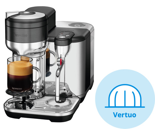 Black delivered Vertuo SVE850BST4ENL1 - Stainless Before Steel Coolblue - Creatista tomorrow 23:59, Nespresso Sage