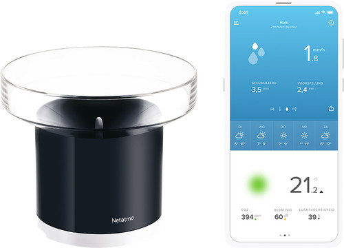 Netatmo Rain Gauge - Coolblue - Before 23:59, delivered tomorrow