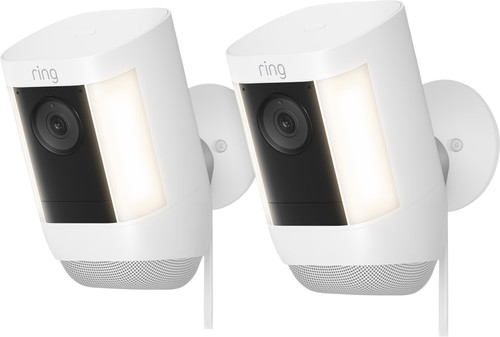 Ring Spotlight Cam Pro- Plug In - White - 2-pack Main Image