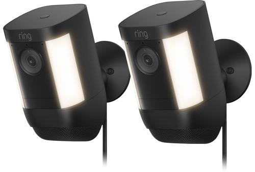 Ring Spotlight Cam Pro - Plug In - Zwart - 2-pack Main Image