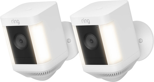 Ring Spotlight Cam Plus - Battery - Wit - 2-pack Main Image