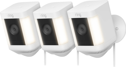 Ring Spotlight Cam Plus - Plug In - Wit - 3-pack Main Image