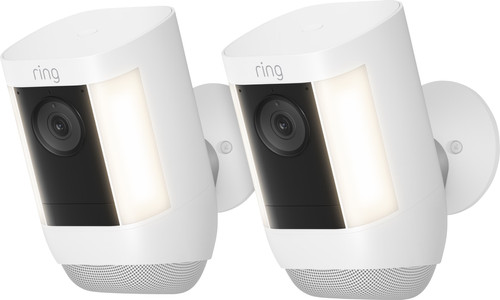 Ring Spotlight Cam Pro - Battery - Wit - 2-pack Main Image