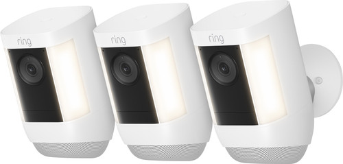 Ring Spotlight Cam Pro - Battery - Wit - 3-pack Main Image