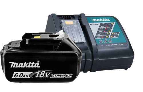 Makita BL1860B LXT 18V 6.0Ah Battery + Charger Main Image