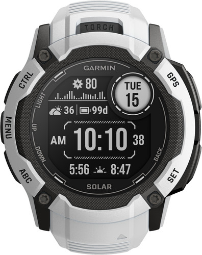 statistieken Chemicus lichten Garmin Instinct 2X Solar Wit - Slimme horloges - Coolblue