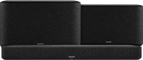 Denon Home Soundbar 550 + Denon Home 350 Duo Pack Black Main Image