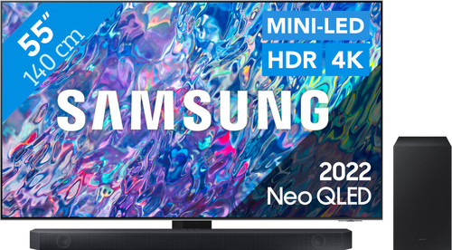 Samsung Neo QLED 55QN85B (2022) + Soundbar Main Image