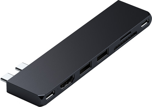 Satechi USB-C Pro Hub Slim Adapter - Midnight Black Main Image