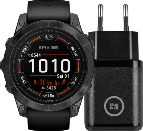 Garmin Epix Pro Black 47mm + BlueBuilt Charger 30W Black Main Image