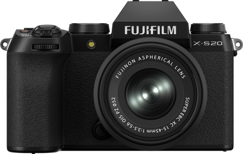 Fujifilm X-S20 Zwart + XC 15-45mm f/3.5-5.6 OIS PZ Main Image