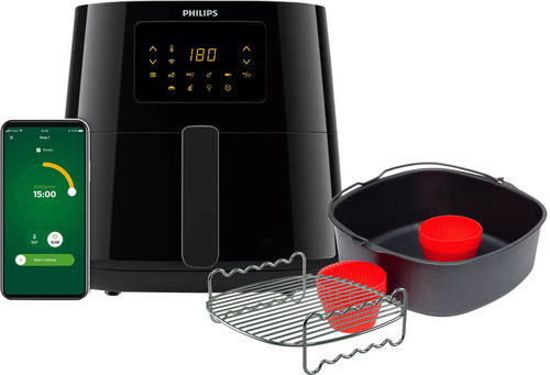 Philips Airfryer XL Connected HD9280/70 + Kookrek + Bakvorm Main Image