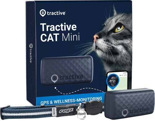 Tractive Gps Tracker Kat Mini Blauw Main Image