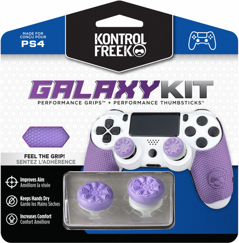 White galaxy kontrol freeks hot sale ps4