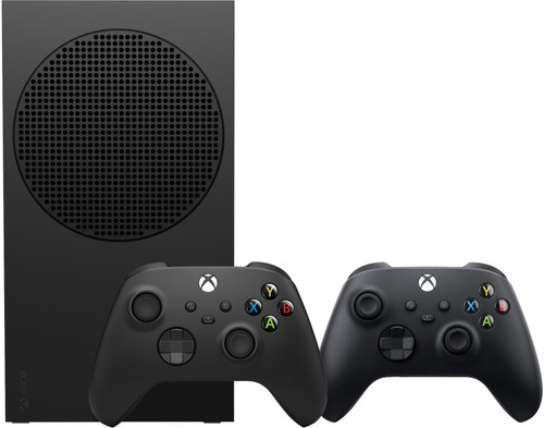 Xbox Series S 1 TB Zwart + Wireless Controller Carbon Zwart Main Image