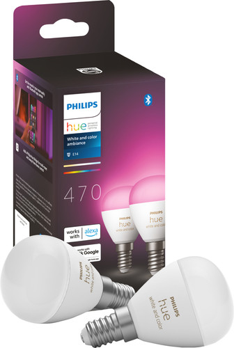 Buy Philips Hue Bulbs E14 (LED P45) 5,7W 2700K White