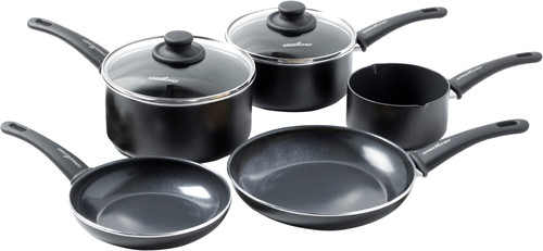 Vaatwasserbestendig - Metalen - Keramisch - 28 cm - 8 delige