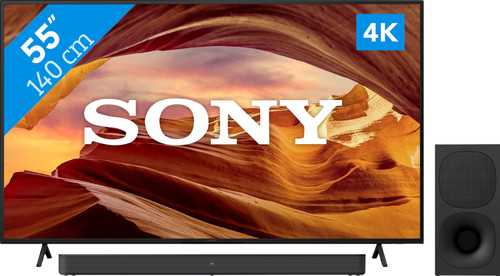 Sony KD-55X75WL (2023) + Soundbar Main Image