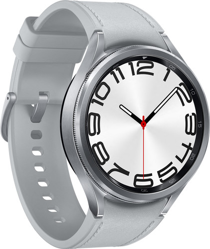 Samsung silver smart watch new arrivals