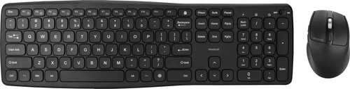 BlueBuilt Wireless USB Keyboard QWERTY + BlueBuilt Nexum Pro Wireless Mouse Main Image