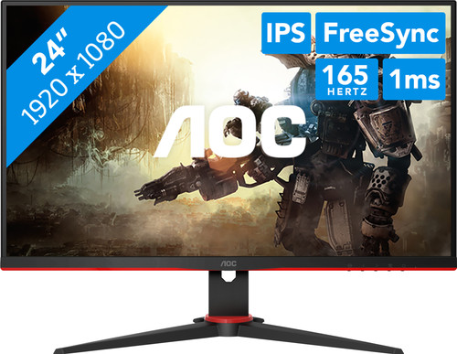 Aoc 24G2SPAE/BK 24´´ FHD IPS LED 165Hz Gaming Monitor