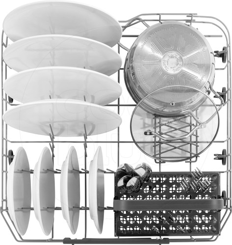 AEG FFB64607ZW 6000 SatelliteClean / Freestanding inside
