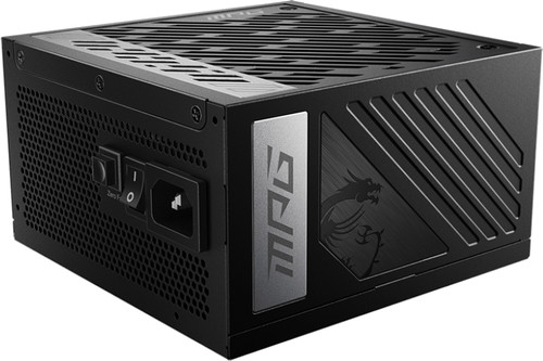 MSI MPG A850G PCIE5 achterkant