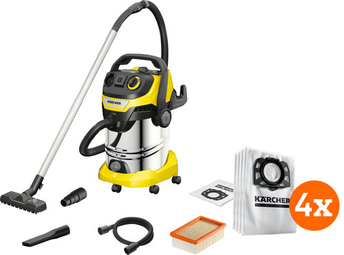 Karcher WD 6 P S V-30/6/22/T + stofzuigerzakken (4x) Main Image