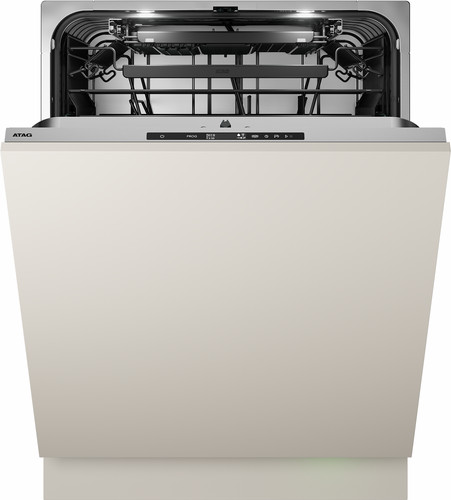 FLEX WELL Vaatwasserdeur incl. plint en werkblad voor volledig geïntegreerde vaatwassers Lund 110x60x85 cm lichtgrijs glanzend kopen