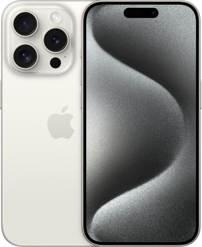 Refurbished iPhone 15 Pro 256GB White Titanium (Zo goed als nieuw) Main Image