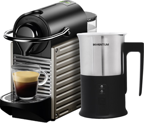 - DE BESTE KRUPS NESPRESSO PIXIE XN304T TITANIUM + MELKOPSCHUIMER