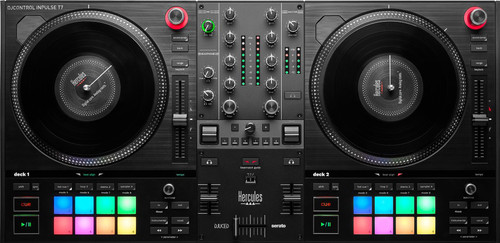 Hercules DJControl Inpulse T7 Black Main Image