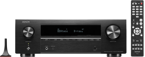 Denon AVR-X1800H Zwart Main Image