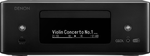 Denon CD Receiver RCDN-12 DAB+ Zwart Main Image