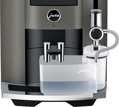 DE BESTE JURA S8 DARK INOX (EB) ESPRESSOMACHINE