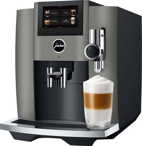 DE BESTE JURA S8 DARK INOX (EB) ESPRESSOMACHINE