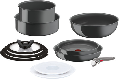 DE BESTE TEFALE INGENIO RENEW PANNENSET 11-DELIG - RECYCLEBARE PANNEN VOOR DUURZAAM KOKEN