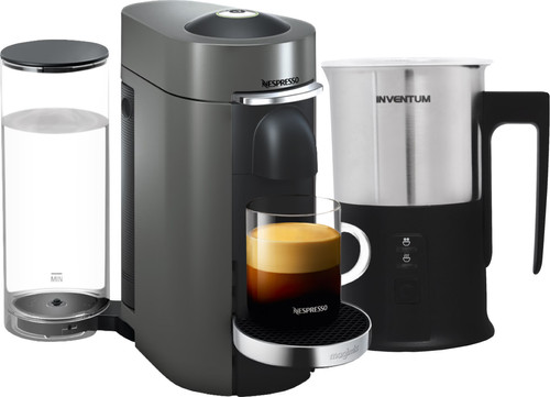 Magimix Nespresso Vertuo Plus Deluxe Titan + melkopschuimer Main Image