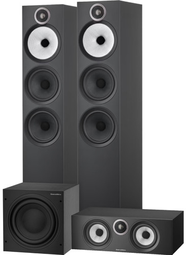 Bowers & Wilkins HTM6 S3 + 603 S3 (per paar) + ASW610 Zwart Main Image