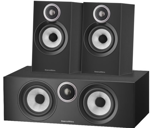 Bowers & Wilkins HTM6 S3 + 607 S3 (per paar) Zwart Main Image