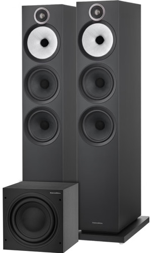 Bowers & Wilkins 603 S3 (per paar) + ASW610 Zwart Main Image