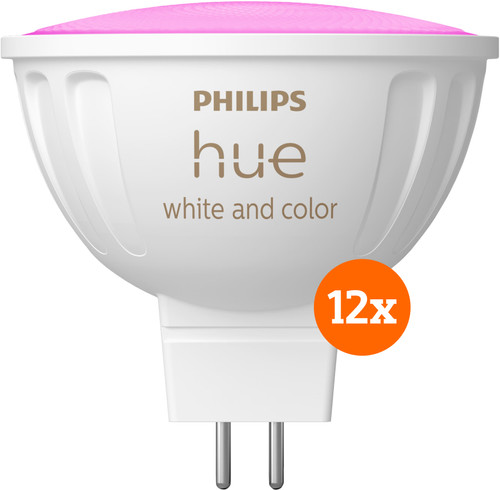 Philips Hue Spot White and Color MR16 12-pack Main Image