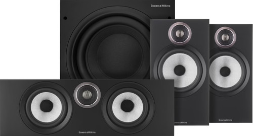 Bowers & Wilkins HTM6 S3 + 606 S3 (per paar) + ASW610 Zwart Main Image