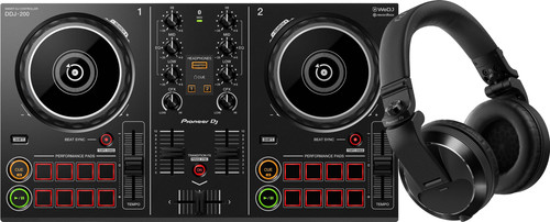 Pioneer DJ DDJ-200 + Pioneer DJ HDJ-X7 Zwart Main Image